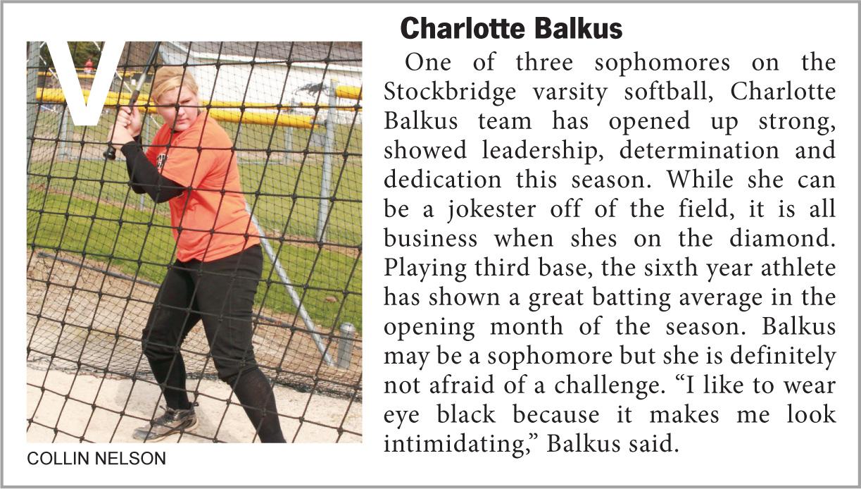 Charlotte Balkus Sports Card