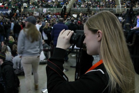 Barney took photos of her surroundings while on the ground level.