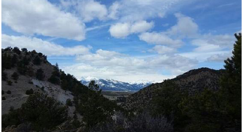 While hiking Browns Canyon, junior Baylee Heidrich knew the views was too good to take a photo of Mt. Princeton of the Collegiate Peaks in Chaffee County, Colorado. 