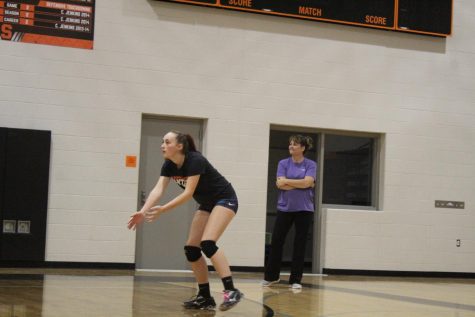 Coach returns from time off the volleyball court