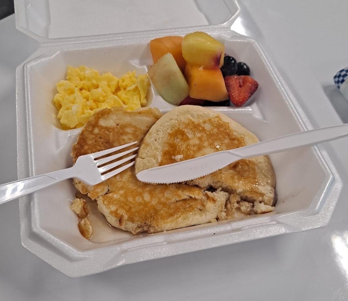 Teachers who are given a Breakfast Buddies invitation can choose from a variety of options.