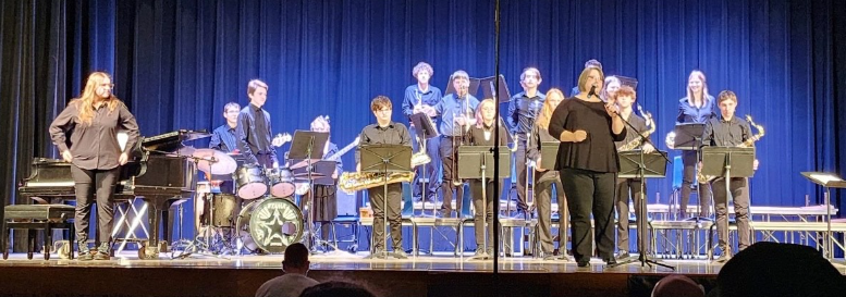 The jazz bands performance during the festival.