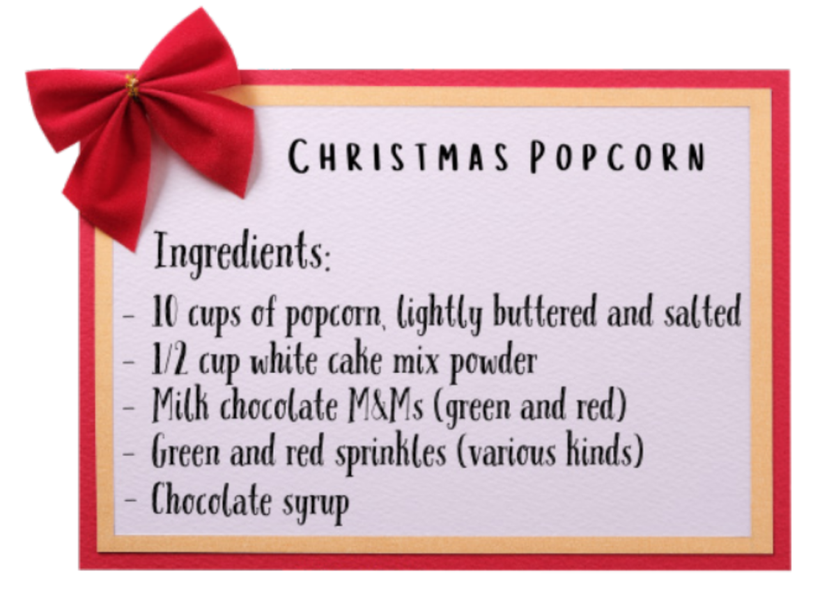 Craving something can sometimes be difficult, especially when that ‘something’ is expensive. However, Christmas popcorn is one treat that is easy and affordable to make with friends and family. Try out our recipe yourself!