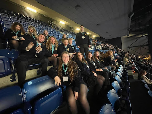 Stockbridge FFA chapter attending the 97th annual National FFA Convention.